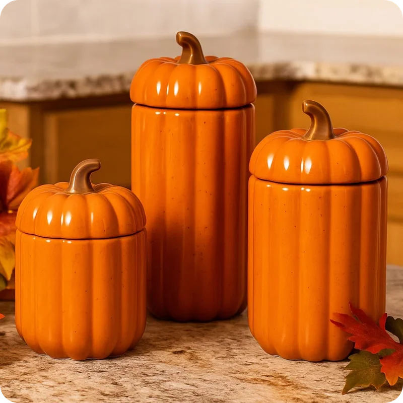Pumpkin canisters Pumpkin canisters