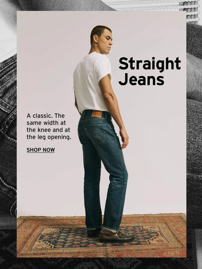 STRAIGHT JEANS