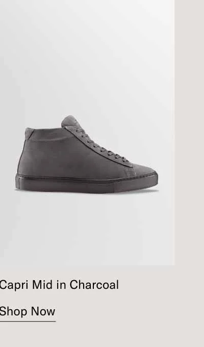 Capri Mid in Charcoal. Shop Now