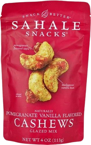 Image of Sahale Snacks Pomegranate Vanilla Cashews Glazed Mix Nut