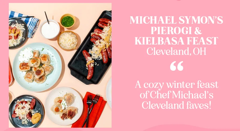 MIchael Symon's Pierogi & Kielbasa Feast