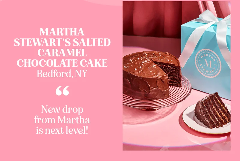Martha Stewart's Salted Caramel Chocolate Cake