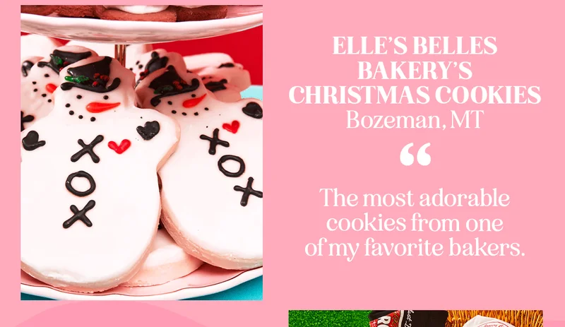 Elle's Belles Bakery's Christmas Cookies