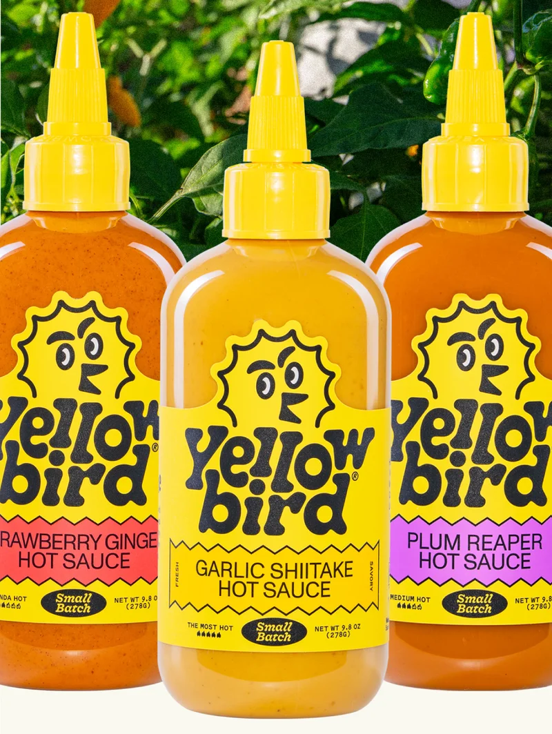 Yellowbird Small Batch Hot Sauce Variety