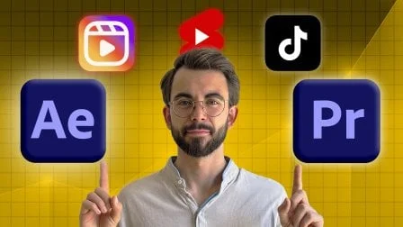 Master Short Form Video Editing: Premiere Pro & After Effects