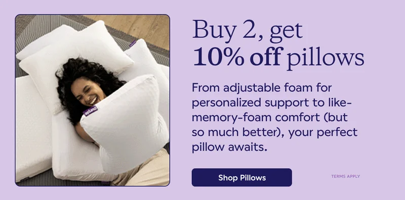 Buy 2, Get 10% Off Pillows. Shop Pillows
