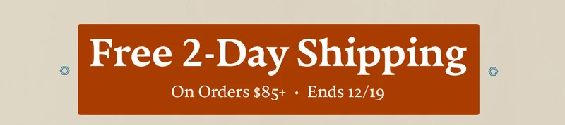 Free 2-Day Shipping
