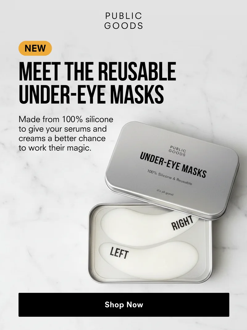 Meet the Reusable Under-Eye Masks