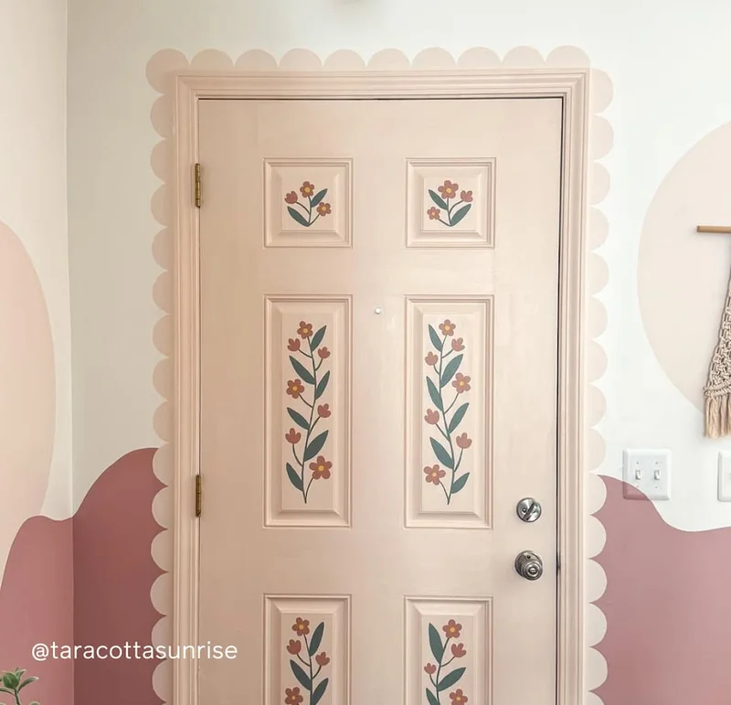 Interior door featuring Wing It