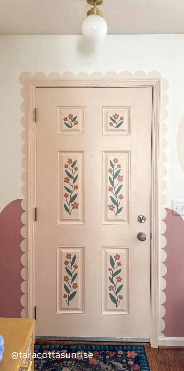 Interior door featuring Wing It