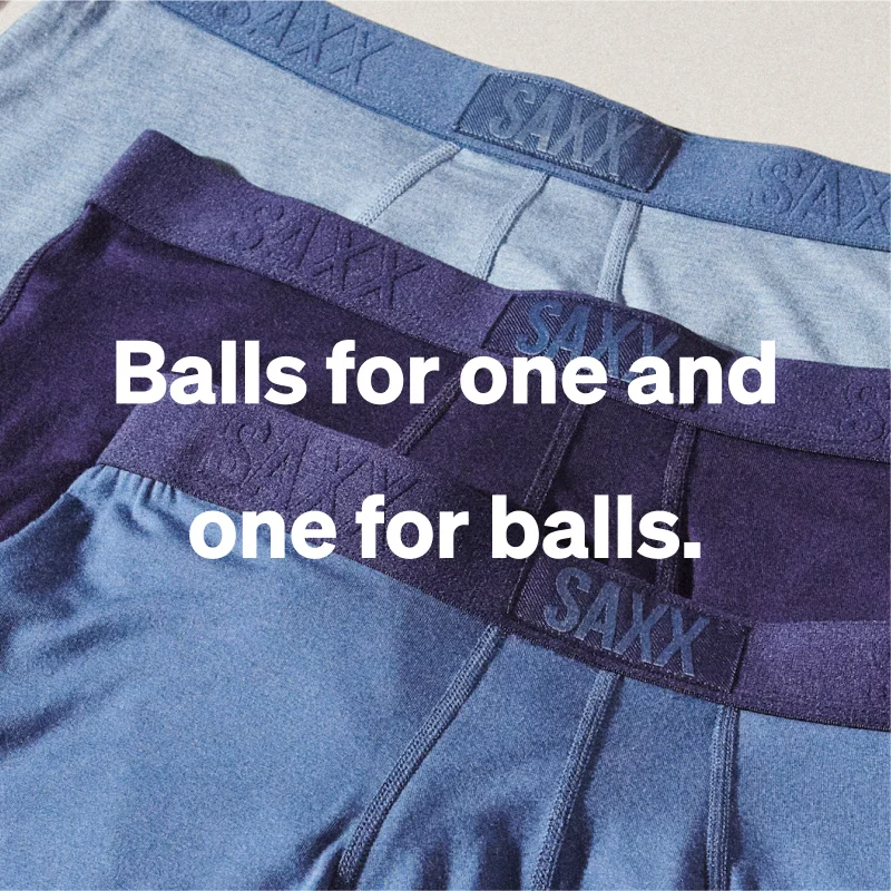Balls for one and one for balls.