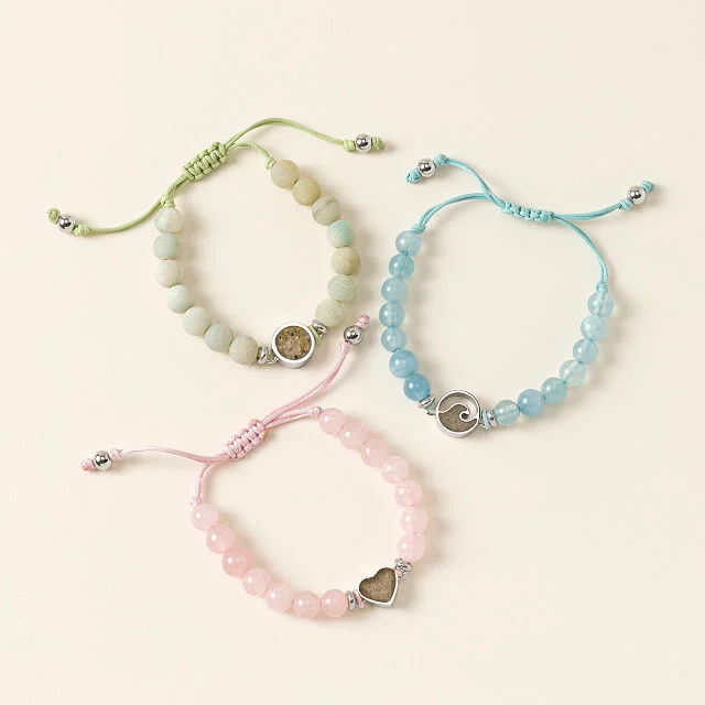 Custom Sand Gemstone Bracelet