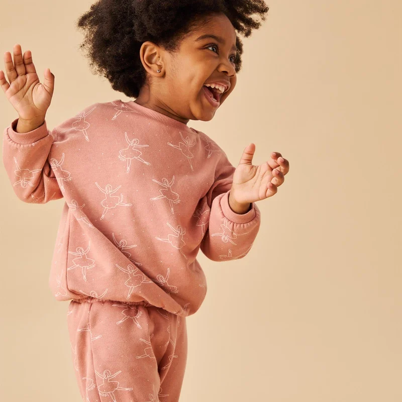 Image of Little Ballerina Oversized Sweater