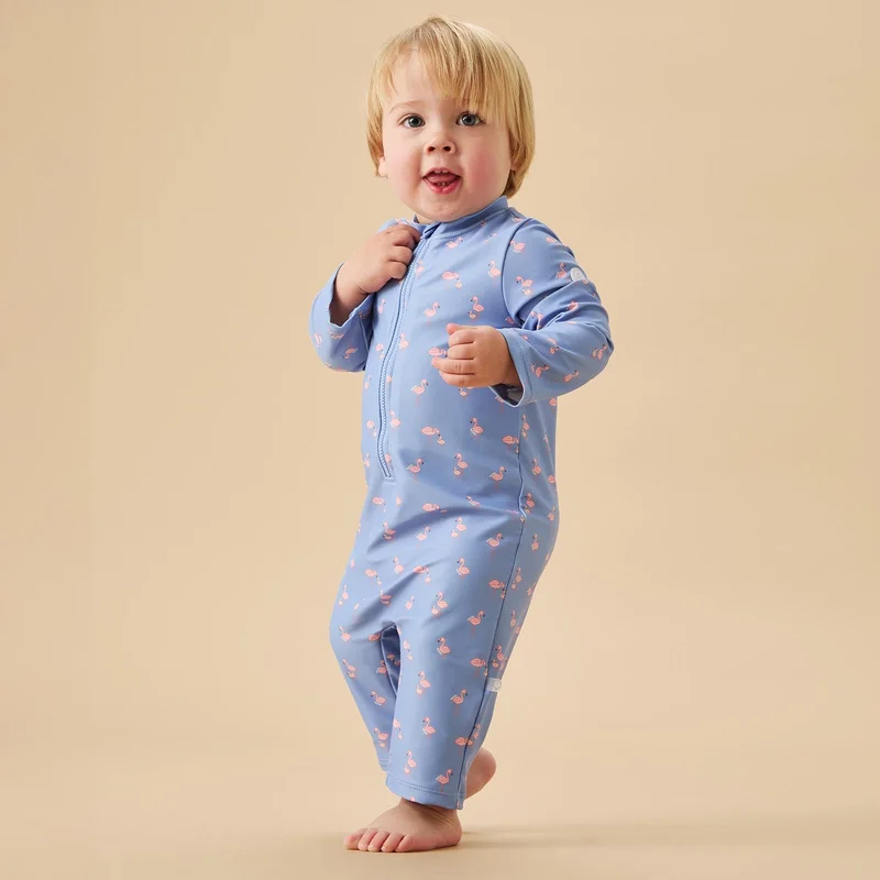 Image of Flamingo One-Piece Rashguard