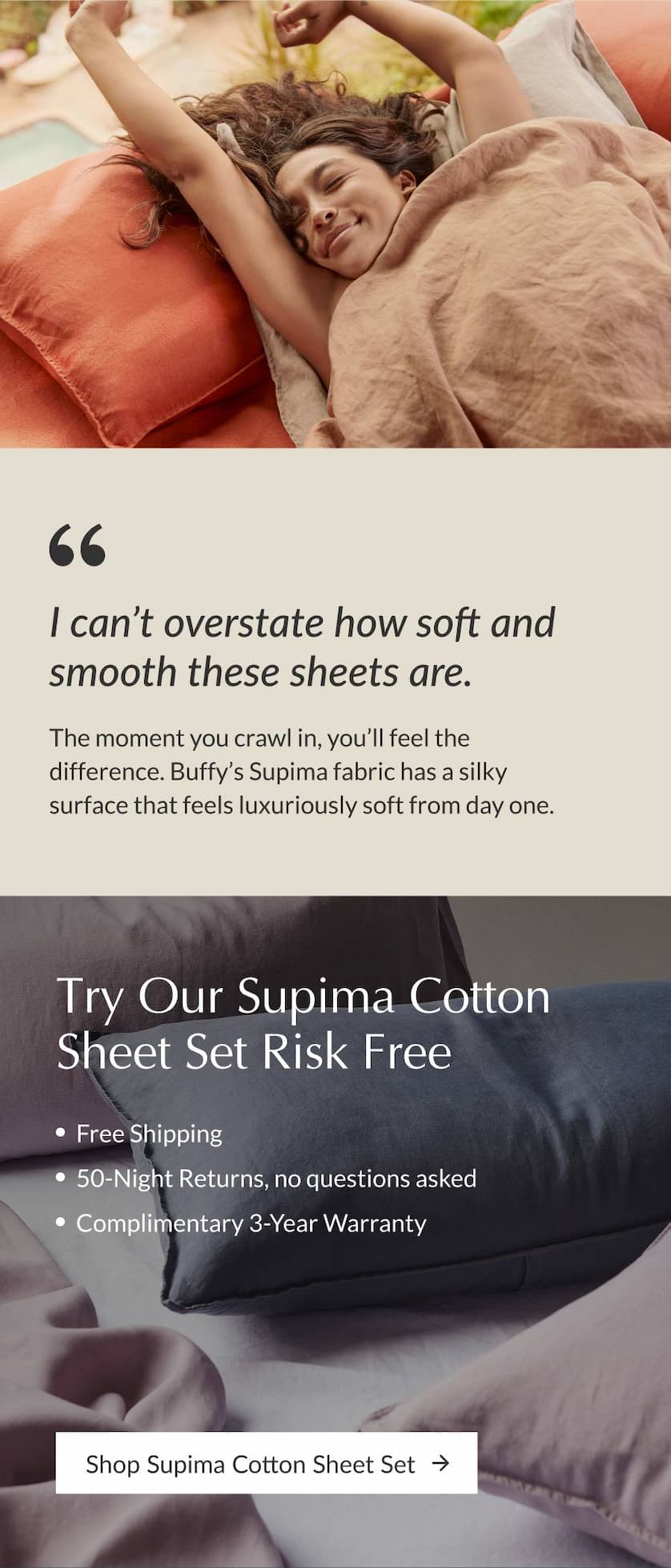 Shop Supima Cotton Sheet Set