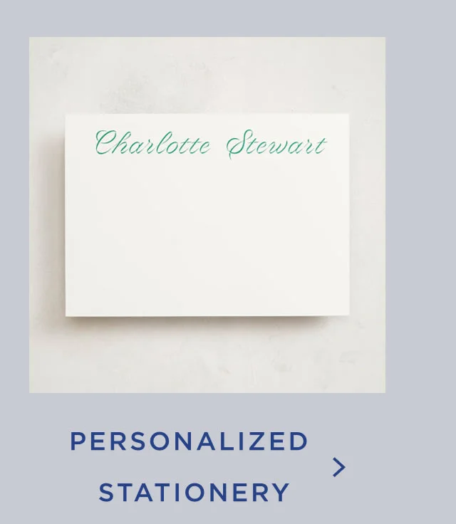 Personalized Stationery