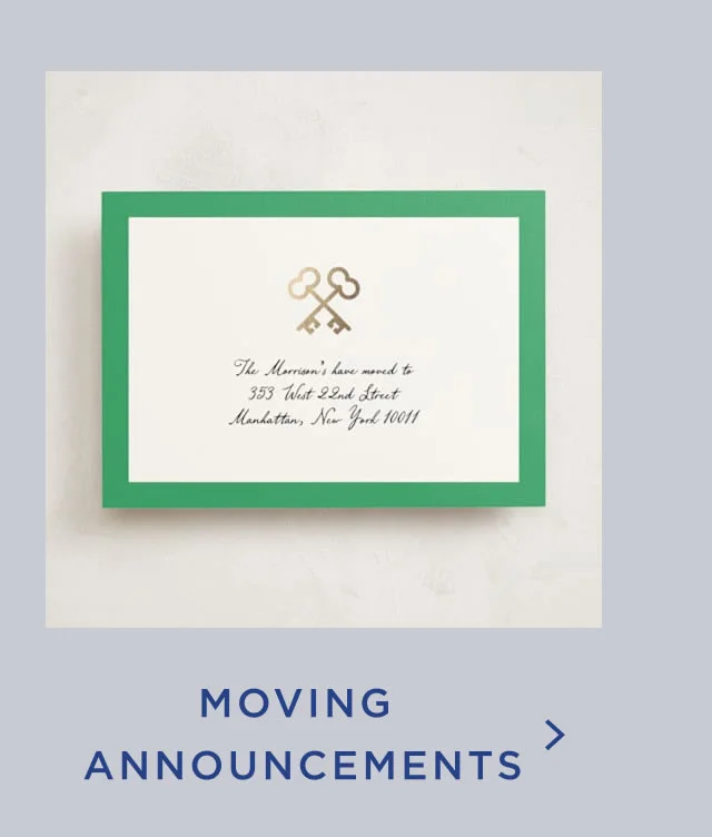 Moving Announcements