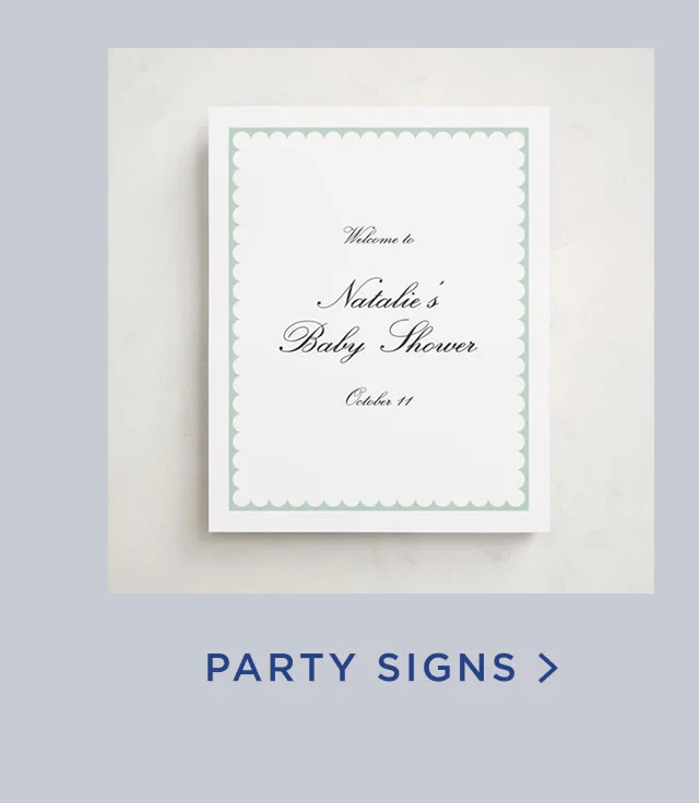 Party Signs