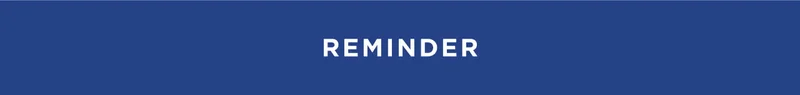 Reminder