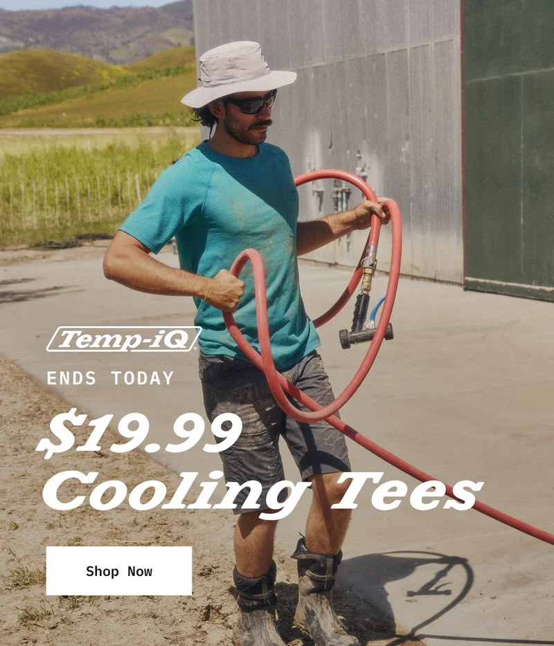 ENDS TODAY. $19.99 Cooling Tees. Shop Now.