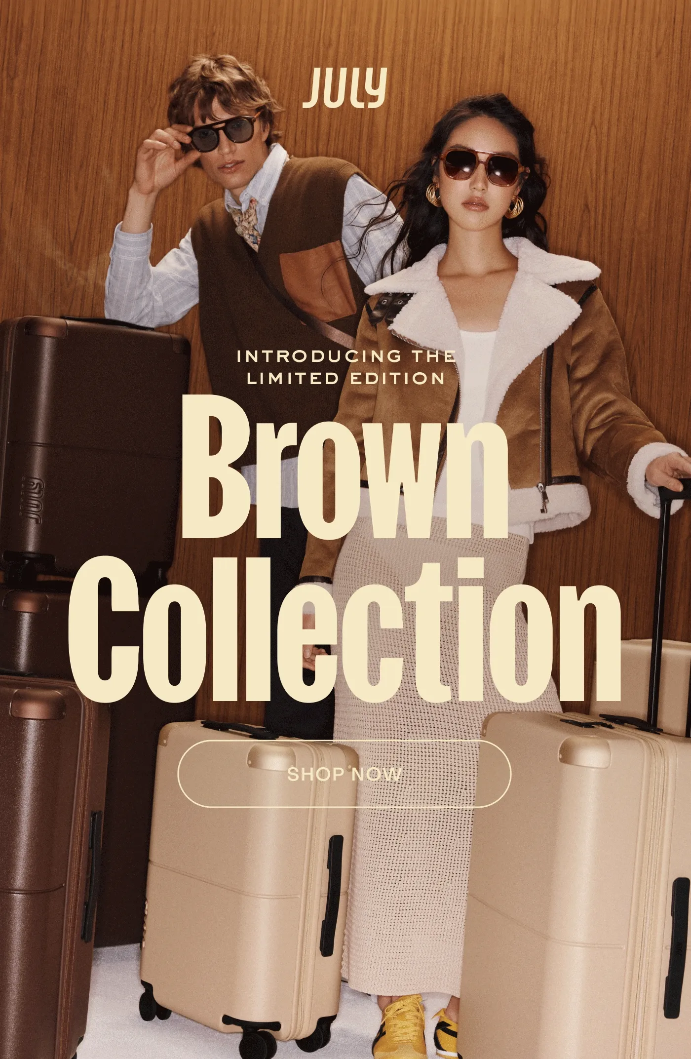 introducing the limited edition Brown Collection.