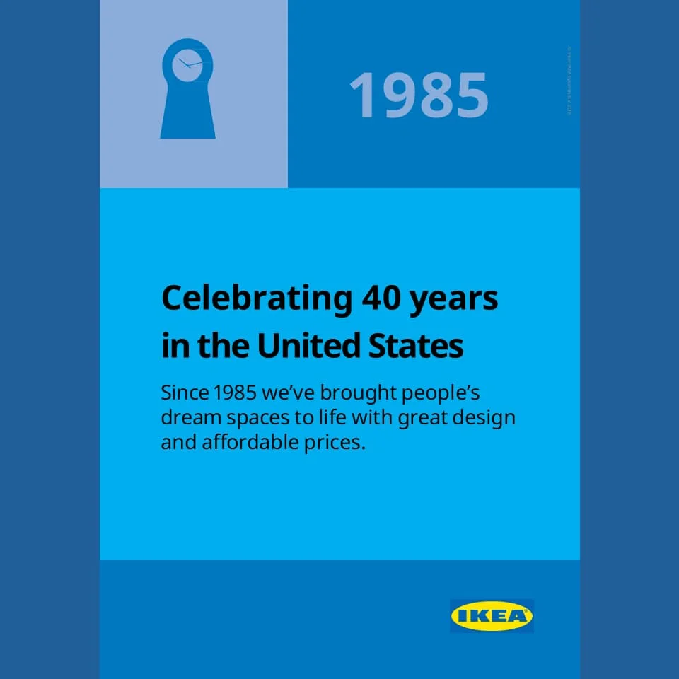 IKEA Celebrates 40 Years!
