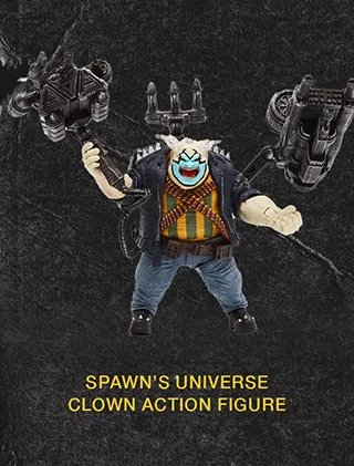 Spawn's Universe Clown Action Figure