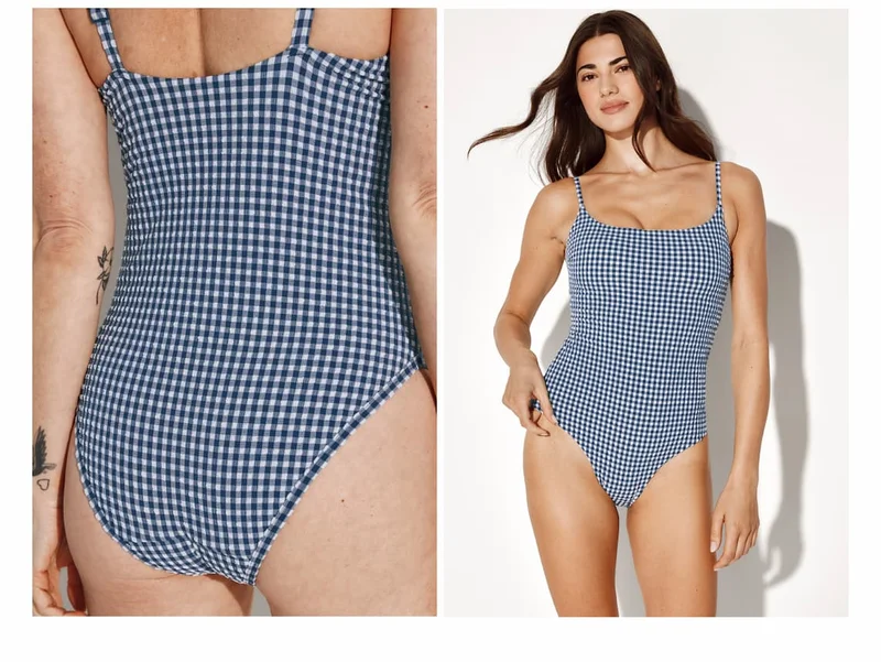 Image: Seersucker one piece