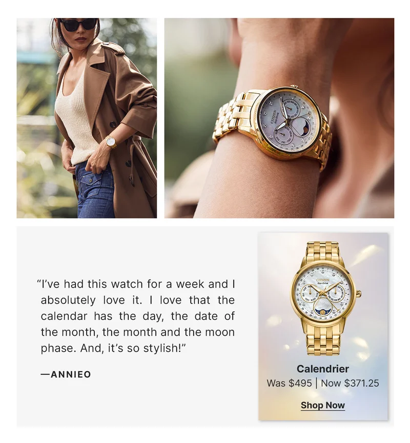 Calendrier watch