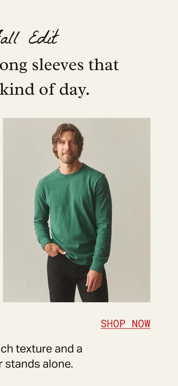 Premium Slub LS - Hunter Green