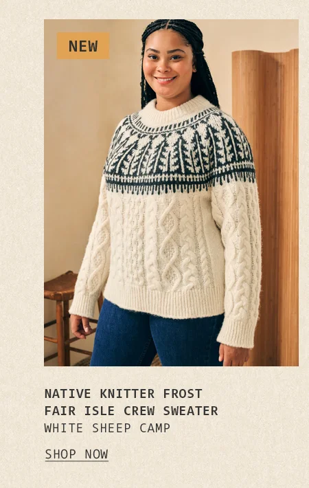 Native Knitter Frost Sweater For Her