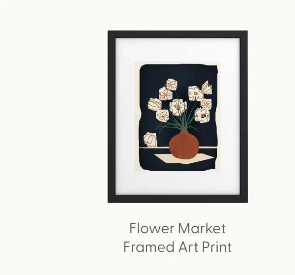 Flowers 1 Framed Art Print