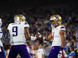 Rome Odunze and Michael Penix Jr