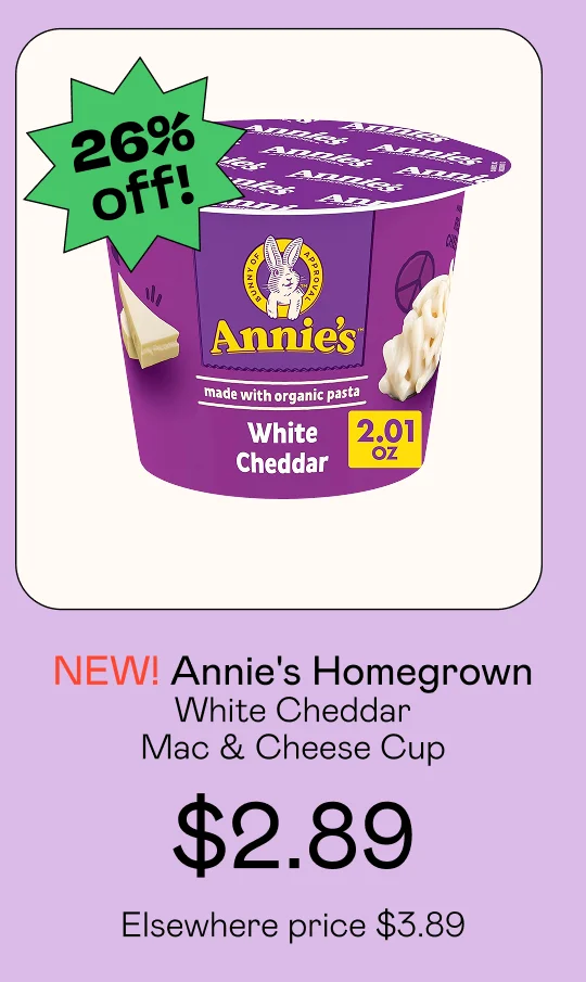 White Cheddar Mac & Cheese Cup