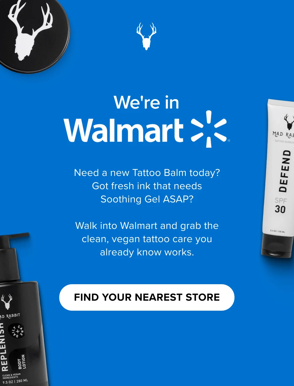 We're in  [find your nearest store]