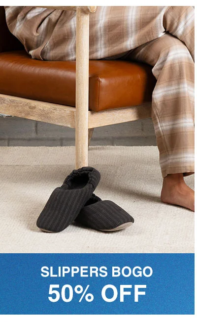 Shop Slippers BOGO