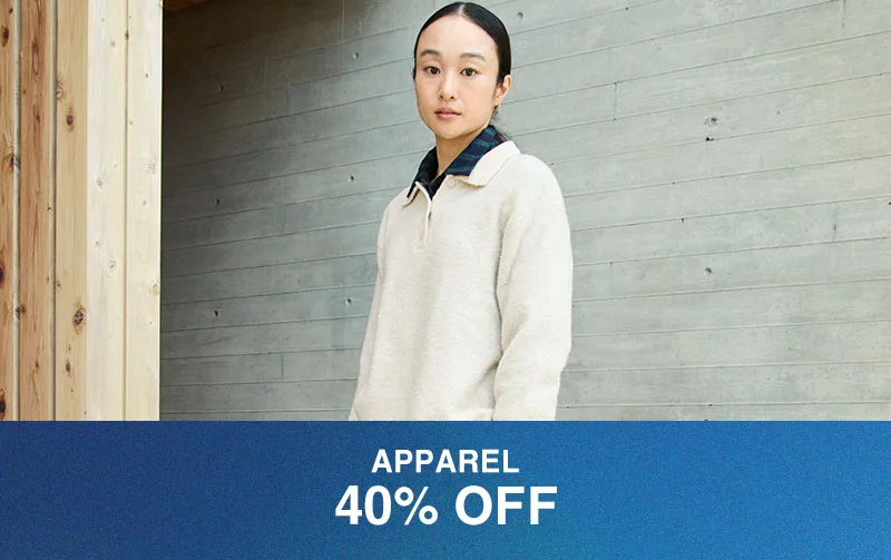 Shop Apparel 40% OFF