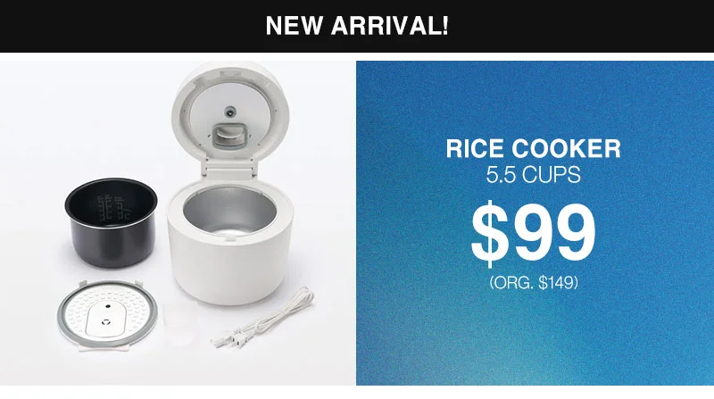 Shop Rice Cooker Now $99