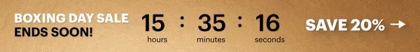 The Countdown Starts NOW!