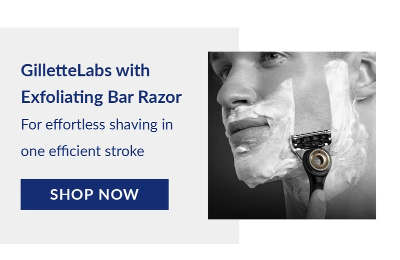 GilletteLabs with Exfoliating Bar Razor For effortless shaving in one efficient stroke. Shop Now