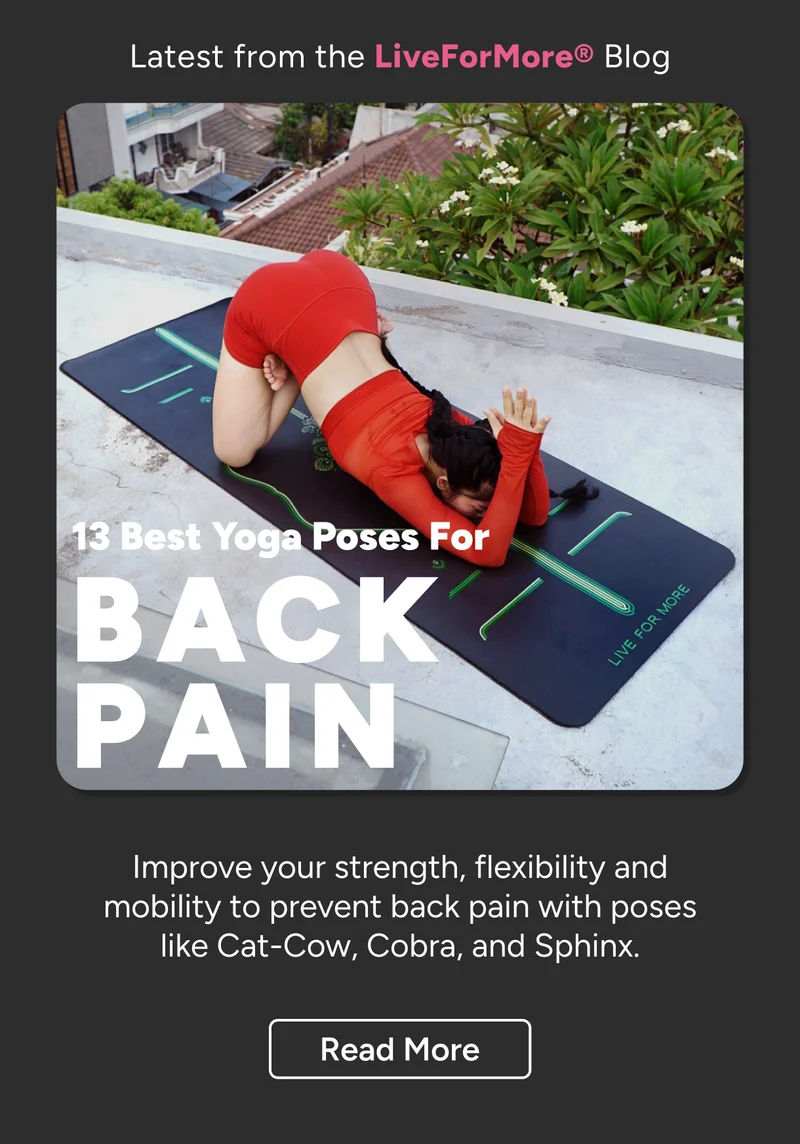 Latest from the blog: 13 best poses for back pain