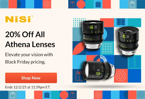 NiSi 20% Off All Athena Lenses | Shop Now