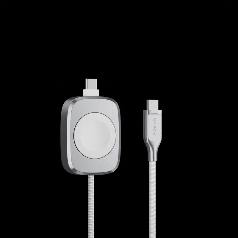 Now in White. Universal Cable for Apple Watch. Universal Cable just got a fresh new look. With a white nylon weave and silver electroplated USB-C tips, you can now match your cable to your setup. Shop now.