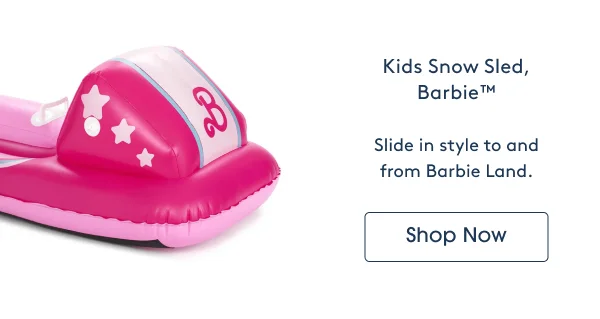 Shop - Kids Snow Sled - Barbie™