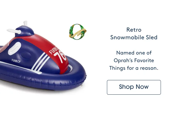 Shop - Retro Snowmobile Sled