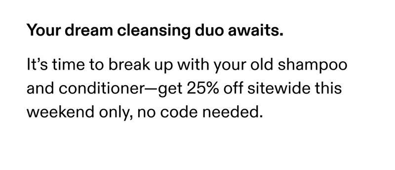 Your dream cleansing duo awaits.