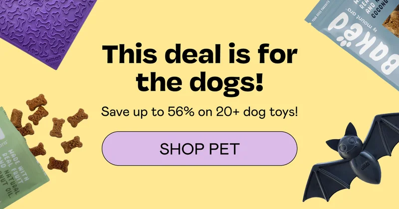 This Deal Is For The Dogs! Shop Pet