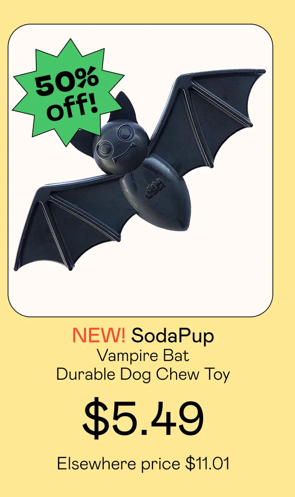 Vampire Bat – Durable Dog Chew Toy