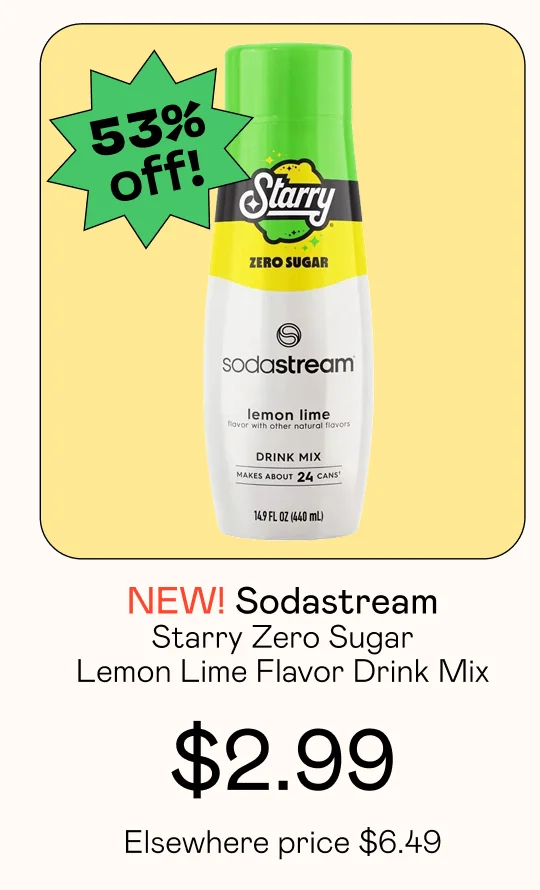 Starry Zero Sugar Lemon Lime Flavor Drink Mix