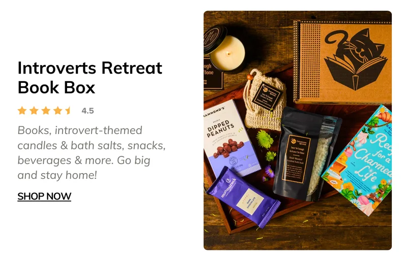 Introverts Retreat Monthly Book Box